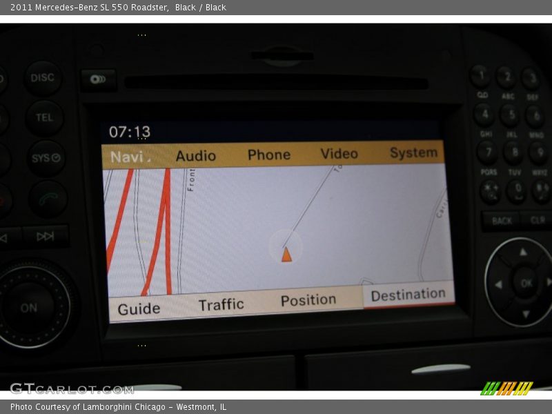 Black / Black 2011 Mercedes-Benz SL 550 Roadster