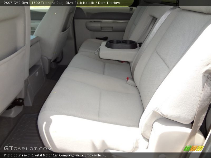 Silver Birch Metallic / Dark Titanium 2007 GMC Sierra 1500 Extended Cab