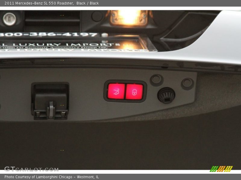 Black / Black 2011 Mercedes-Benz SL 550 Roadster