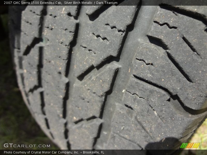 Silver Birch Metallic / Dark Titanium 2007 GMC Sierra 1500 Extended Cab