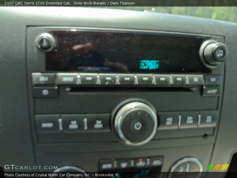 Silver Birch Metallic / Dark Titanium 2007 GMC Sierra 1500 Extended Cab
