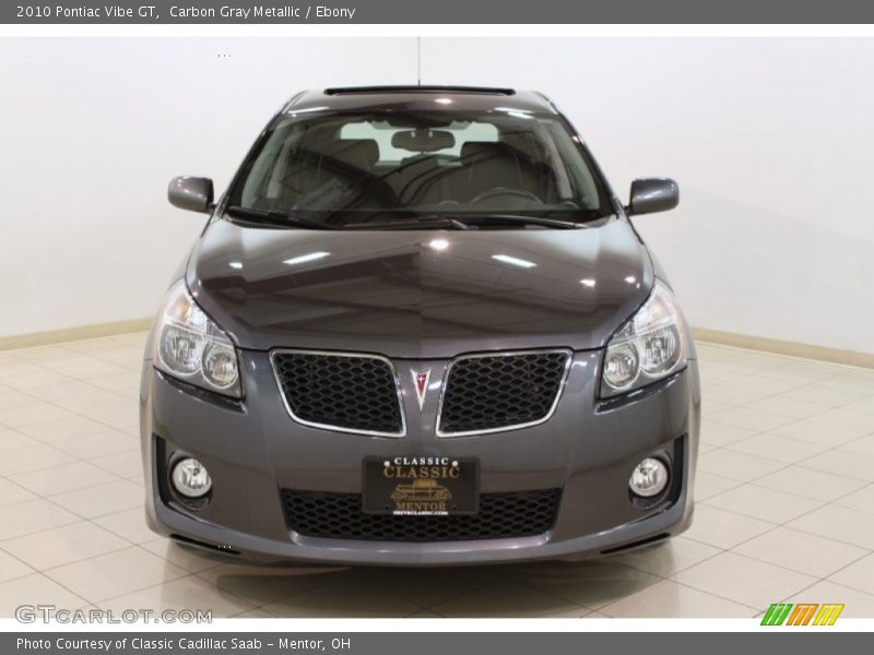 Carbon Gray Metallic / Ebony 2010 Pontiac Vibe GT