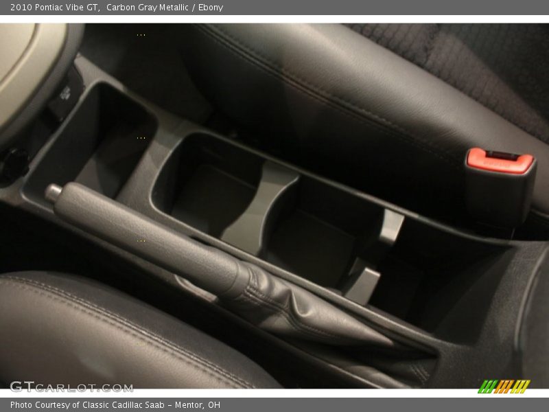 Carbon Gray Metallic / Ebony 2010 Pontiac Vibe GT