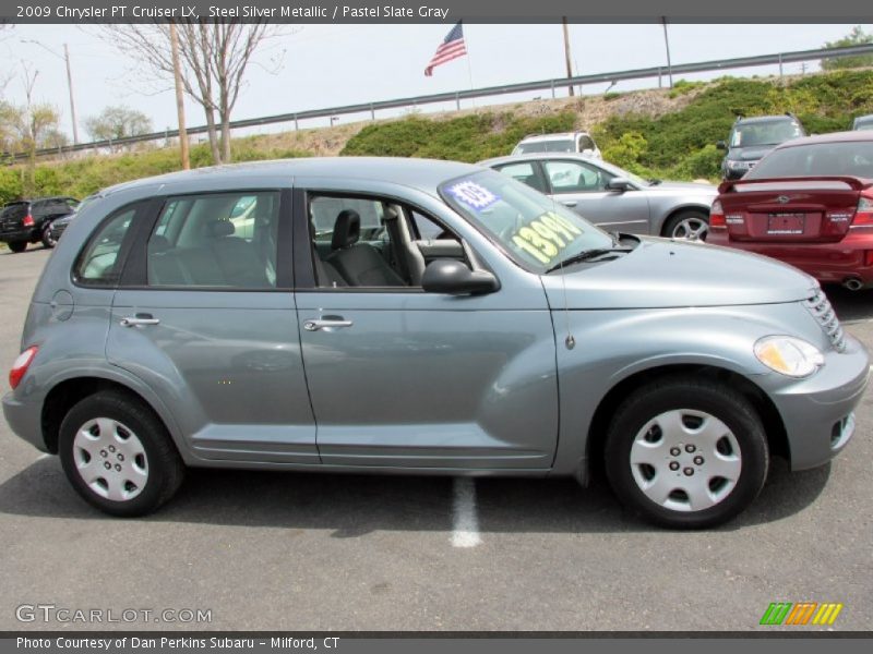 Steel Silver Metallic / Pastel Slate Gray 2009 Chrysler PT Cruiser LX