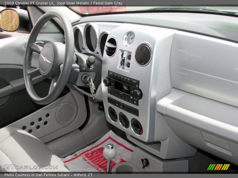 Steel Silver Metallic / Pastel Slate Gray 2009 Chrysler PT Cruiser LX