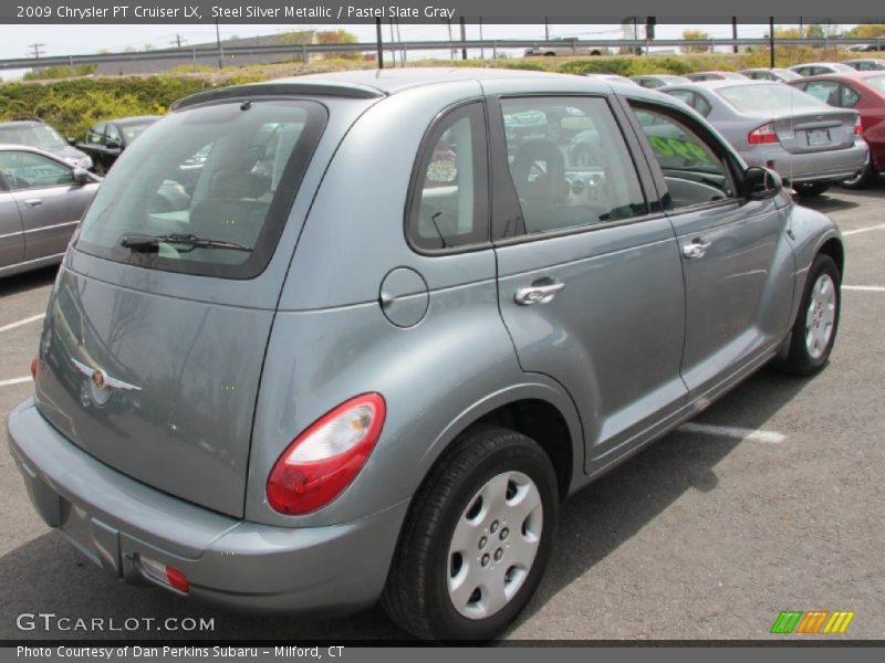 Steel Silver Metallic / Pastel Slate Gray 2009 Chrysler PT Cruiser LX