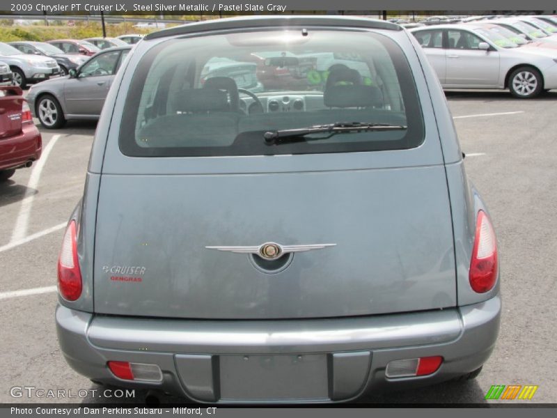 Steel Silver Metallic / Pastel Slate Gray 2009 Chrysler PT Cruiser LX