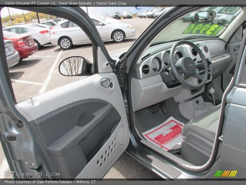 Steel Silver Metallic / Pastel Slate Gray 2009 Chrysler PT Cruiser LX