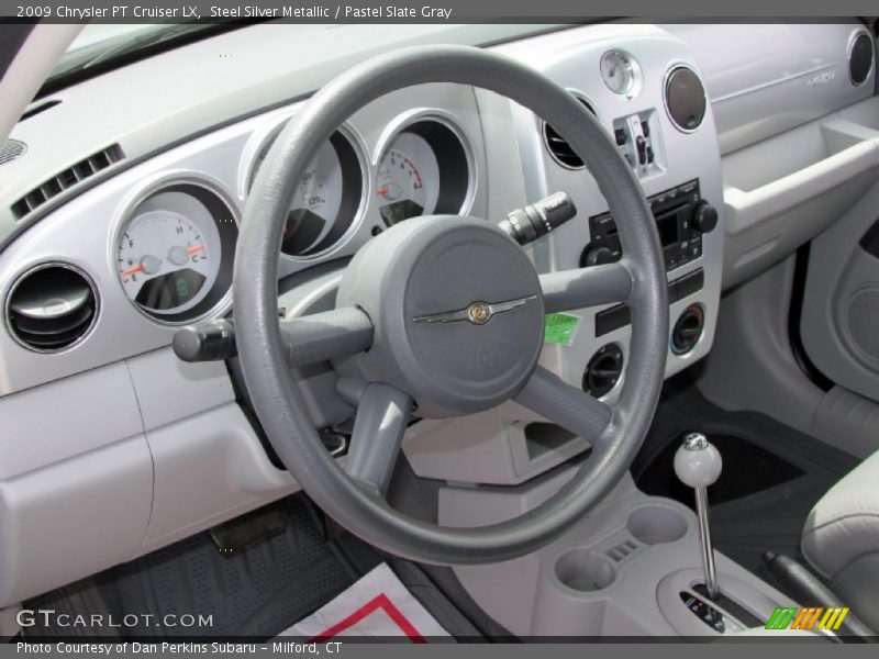 Steel Silver Metallic / Pastel Slate Gray 2009 Chrysler PT Cruiser LX