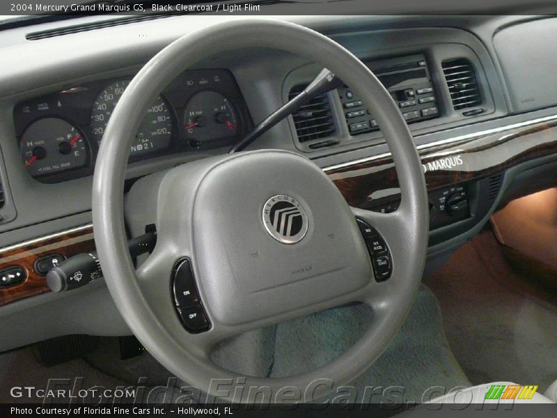 Black Clearcoat / Light Flint 2004 Mercury Grand Marquis GS