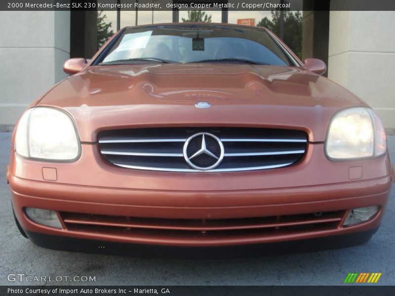 designo Copper Metallic / Copper/Charcoal 2000 Mercedes-Benz SLK 230 Kompressor Roadster