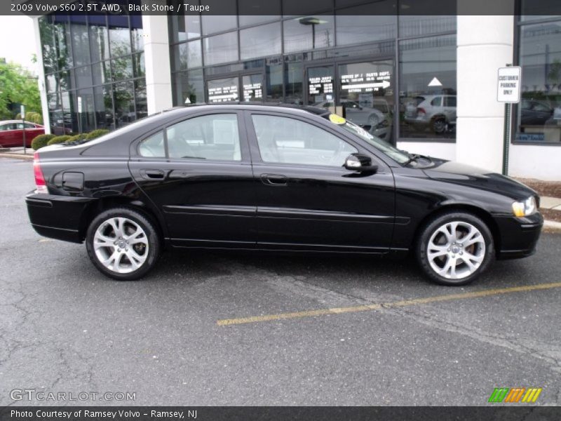 Black Stone / Taupe 2009 Volvo S60 2.5T AWD