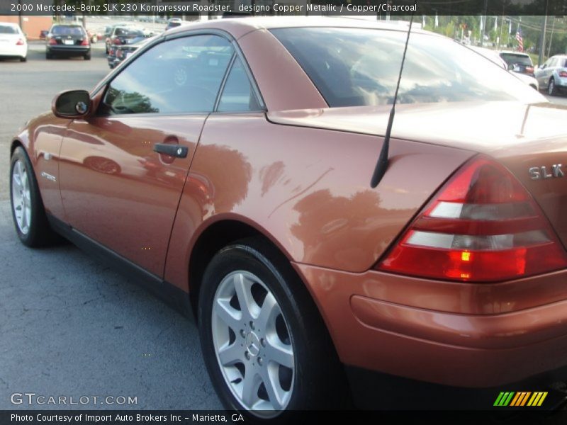 designo Copper Metallic / Copper/Charcoal 2000 Mercedes-Benz SLK 230 Kompressor Roadster
