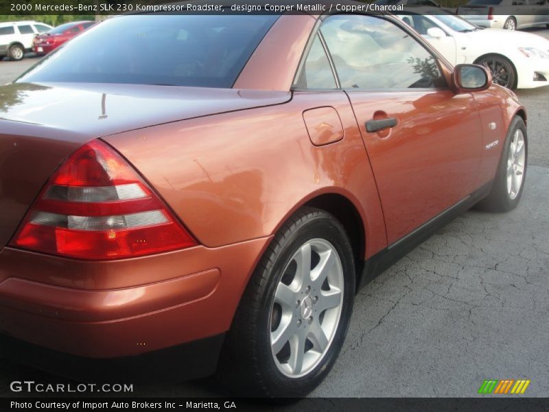 designo Copper Metallic / Copper/Charcoal 2000 Mercedes-Benz SLK 230 Kompressor Roadster