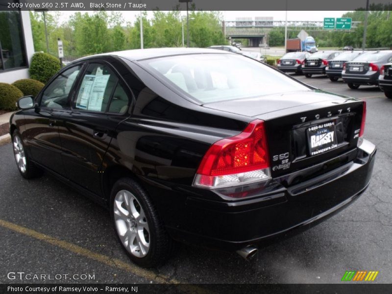 Black Stone / Taupe 2009 Volvo S60 2.5T AWD