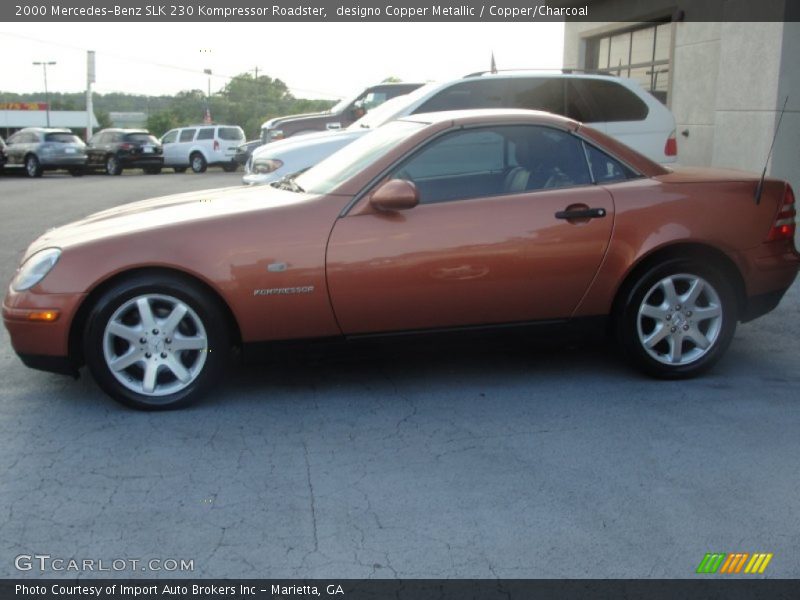 designo Copper Metallic / Copper/Charcoal 2000 Mercedes-Benz SLK 230 Kompressor Roadster
