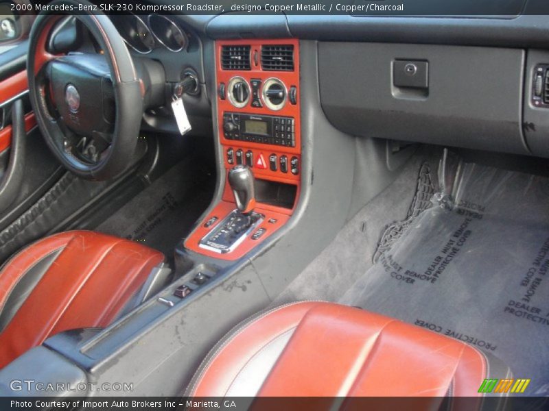  2000 SLK 230 Kompressor Roadster Copper/Charcoal Interior