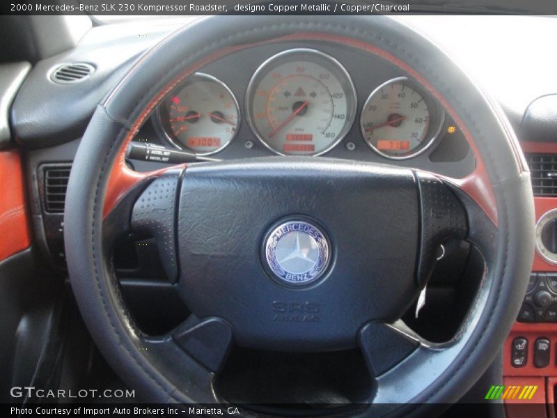 designo Copper Metallic / Copper/Charcoal 2000 Mercedes-Benz SLK 230 Kompressor Roadster