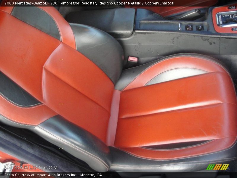 Front Seat of 2000 SLK 230 Kompressor Roadster