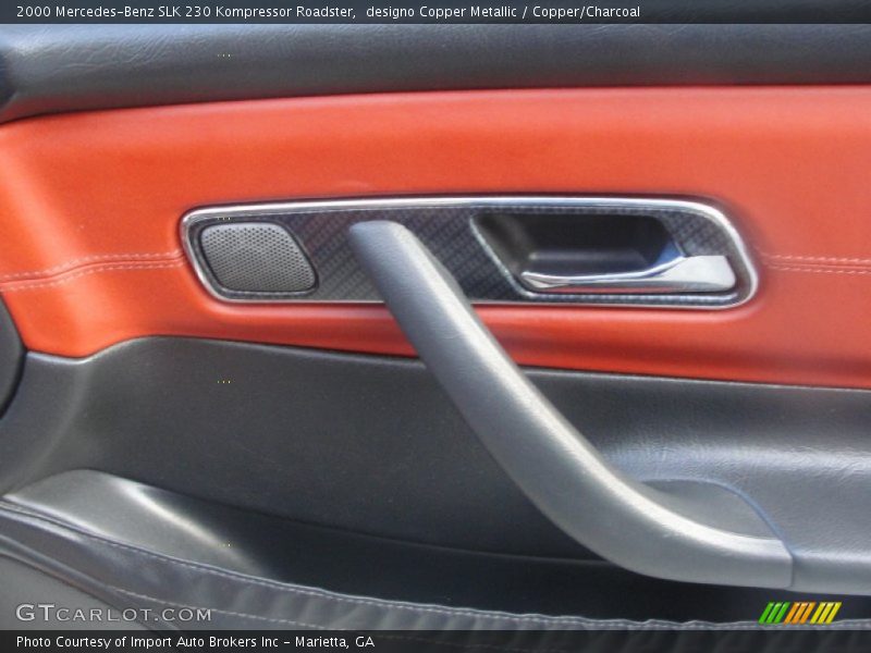 designo Copper Metallic / Copper/Charcoal 2000 Mercedes-Benz SLK 230 Kompressor Roadster