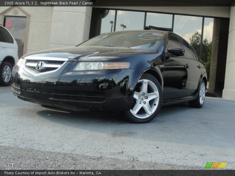 Nighthawk Black Pearl / Camel 2005 Acura TL 3.2