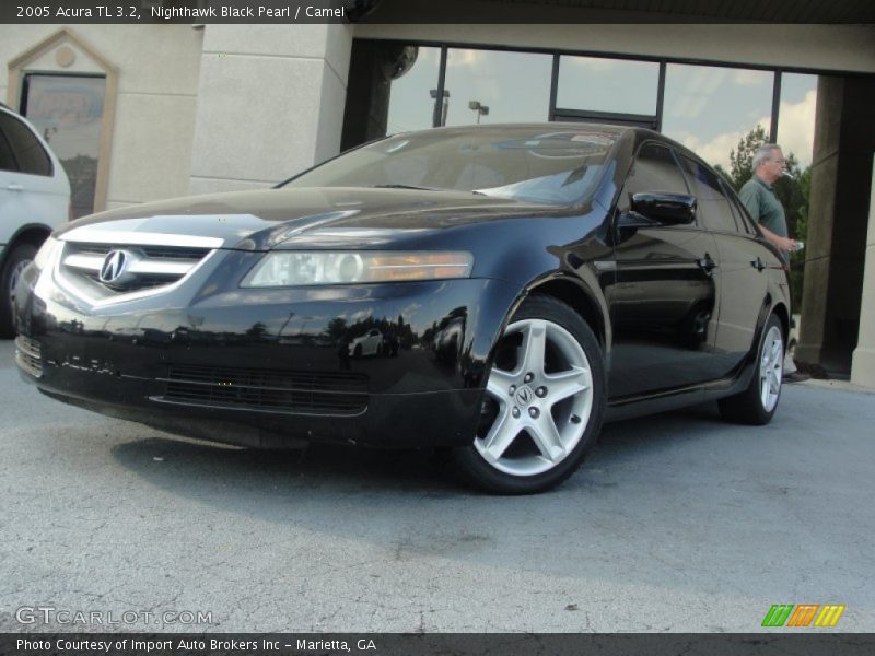 Nighthawk Black Pearl / Camel 2005 Acura TL 3.2