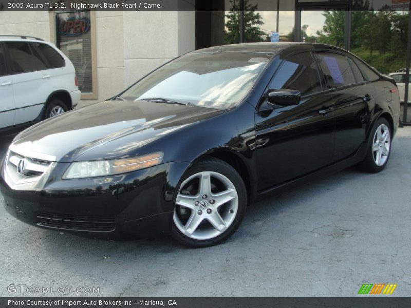 Nighthawk Black Pearl / Camel 2005 Acura TL 3.2