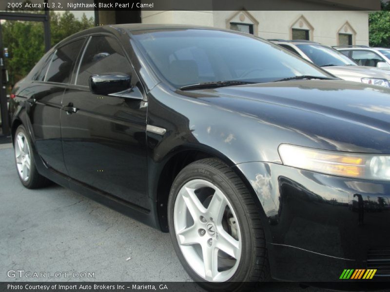 Nighthawk Black Pearl / Camel 2005 Acura TL 3.2