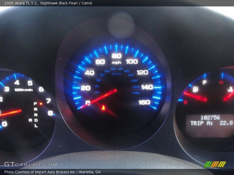 Nighthawk Black Pearl / Camel 2005 Acura TL 3.2