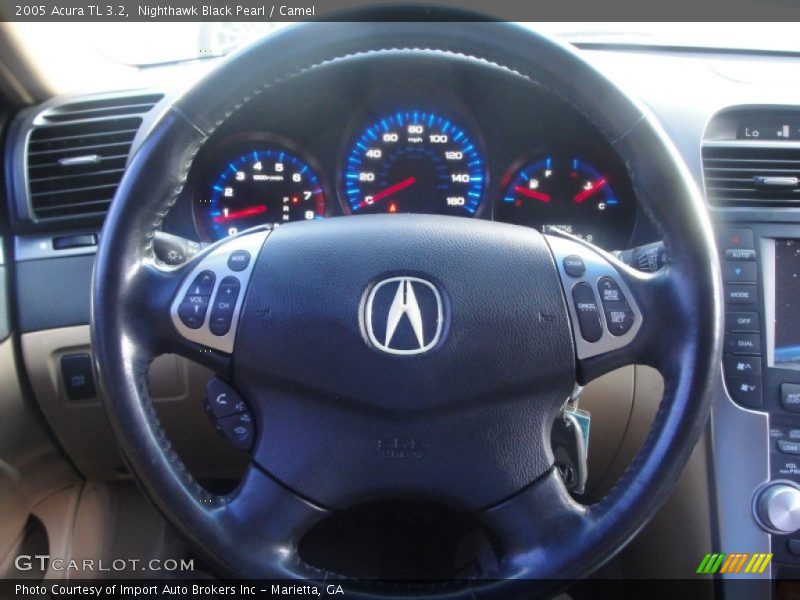 Nighthawk Black Pearl / Camel 2005 Acura TL 3.2