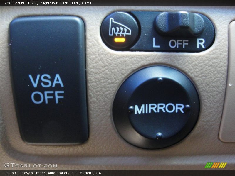Nighthawk Black Pearl / Camel 2005 Acura TL 3.2
