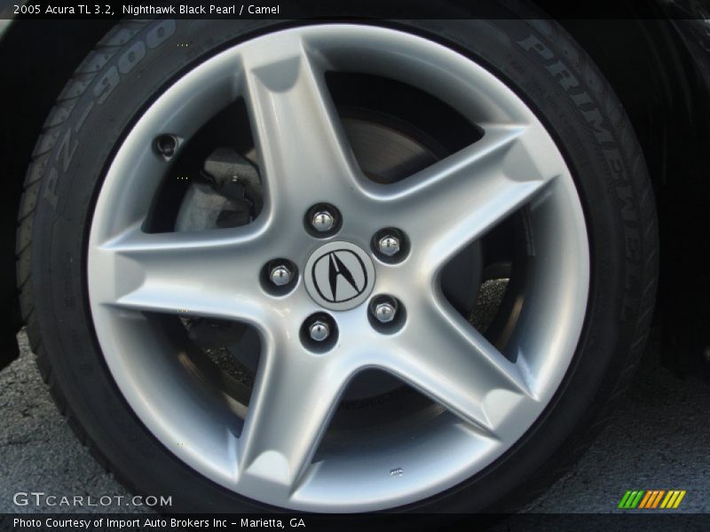 Nighthawk Black Pearl / Camel 2005 Acura TL 3.2