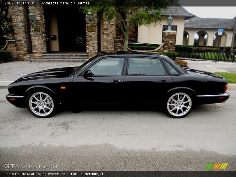 Anthracite Metallic / Oatmeal 2002 Jaguar XJ XJR