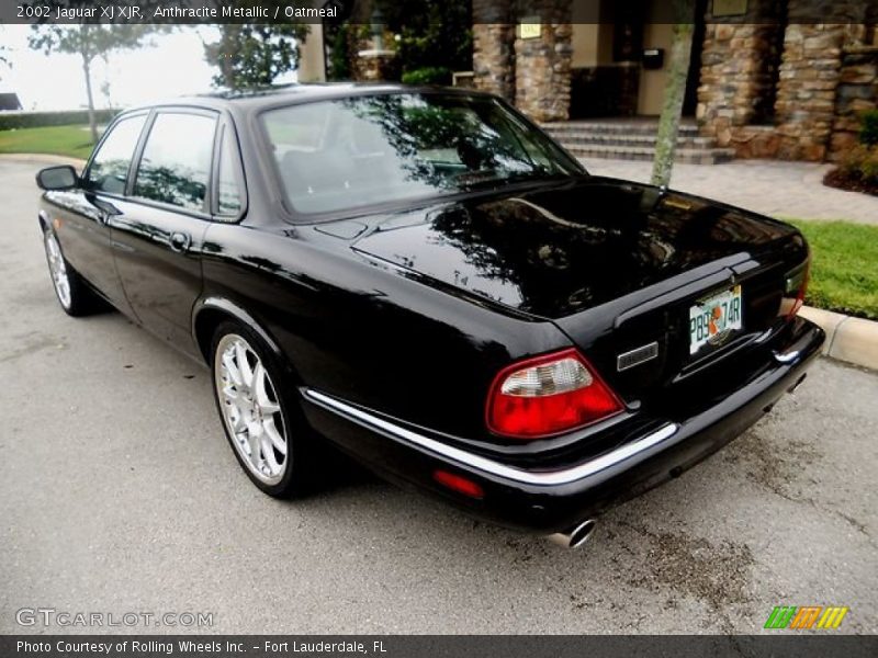 Anthracite Metallic / Oatmeal 2002 Jaguar XJ XJR