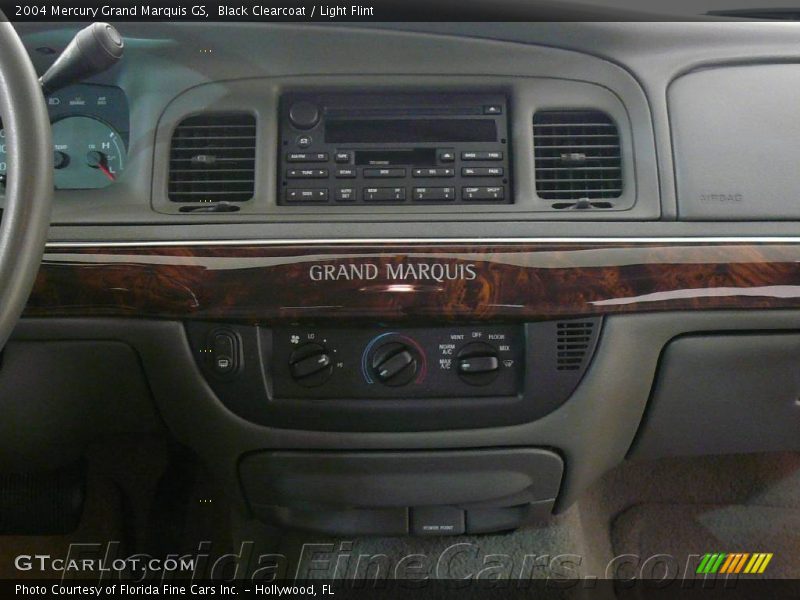 Black Clearcoat / Light Flint 2004 Mercury Grand Marquis GS