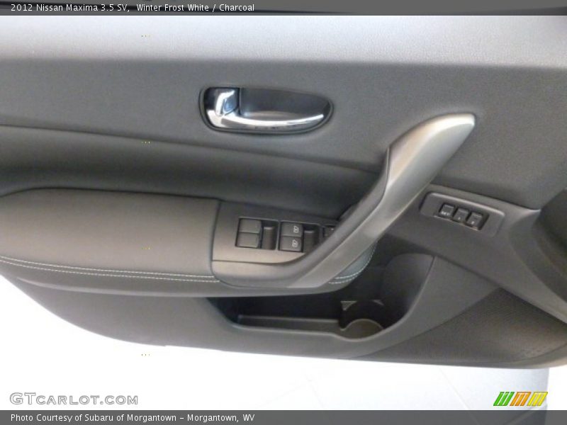 Winter Frost White / Charcoal 2012 Nissan Maxima 3.5 SV