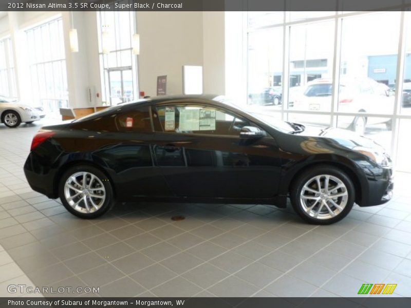 Super Black / Charcoal 2012 Nissan Altima 3.5 SR Coupe