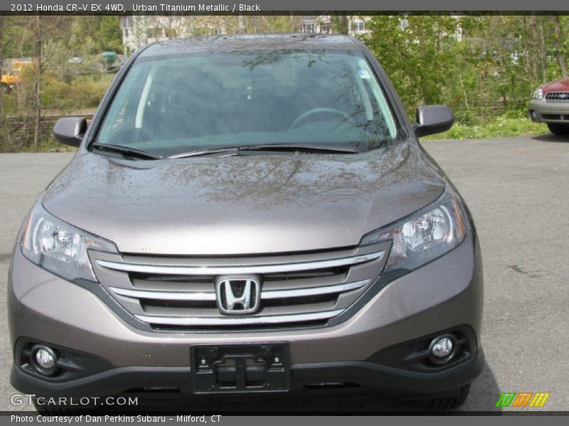 Urban Titanium Metallic / Black 2012 Honda CR-V EX 4WD