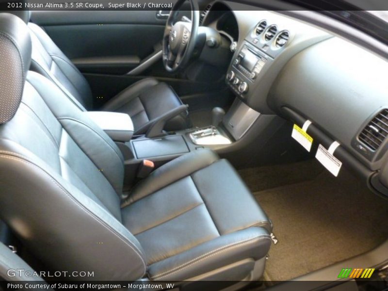 Super Black / Charcoal 2012 Nissan Altima 3.5 SR Coupe