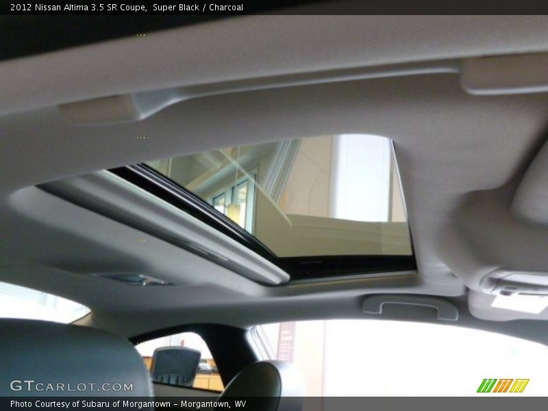 Super Black / Charcoal 2012 Nissan Altima 3.5 SR Coupe