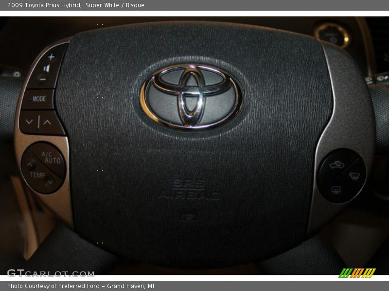 Super White / Bisque 2009 Toyota Prius Hybrid