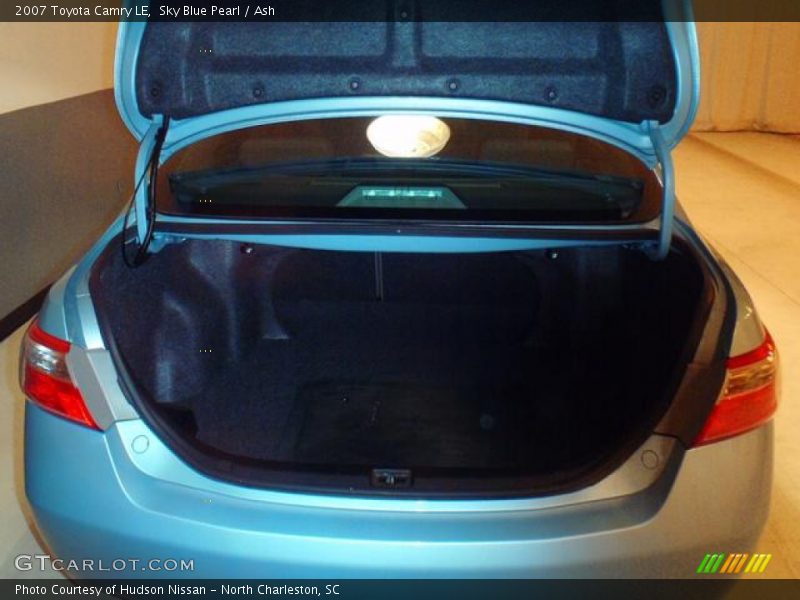 Sky Blue Pearl / Ash 2007 Toyota Camry LE