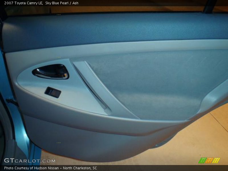 Sky Blue Pearl / Ash 2007 Toyota Camry LE