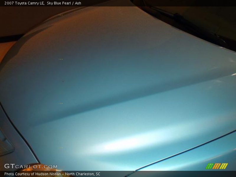 Sky Blue Pearl / Ash 2007 Toyota Camry LE