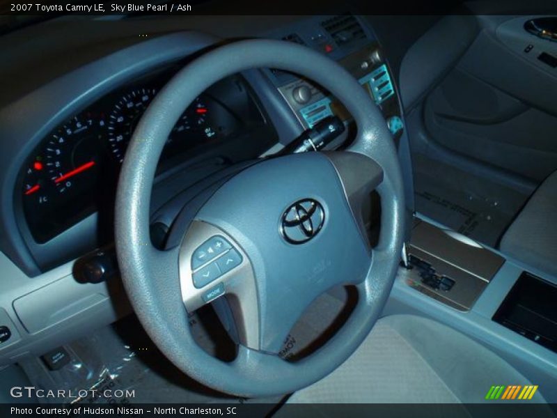 Sky Blue Pearl / Ash 2007 Toyota Camry LE
