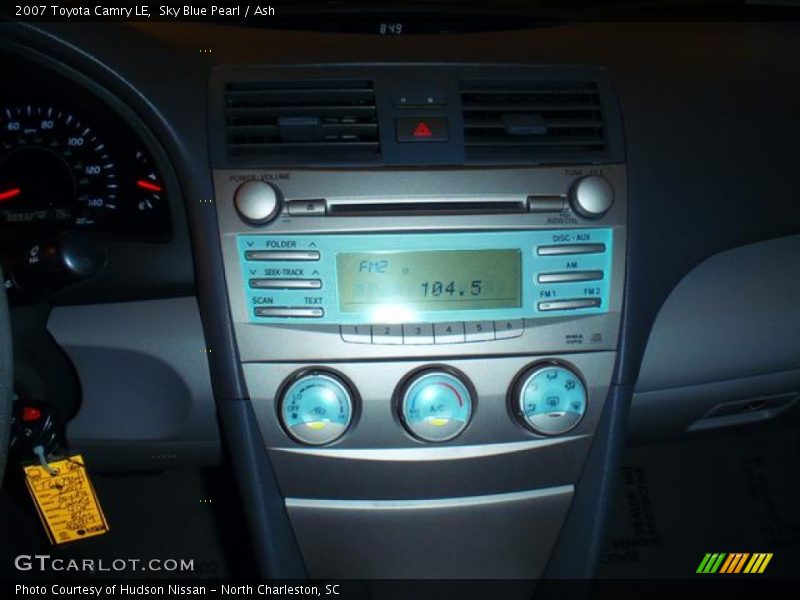 Sky Blue Pearl / Ash 2007 Toyota Camry LE