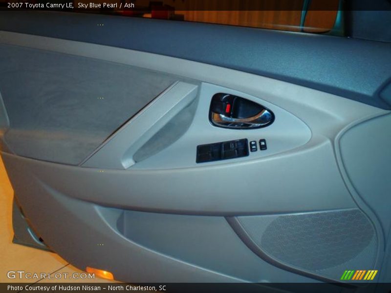 Sky Blue Pearl / Ash 2007 Toyota Camry LE