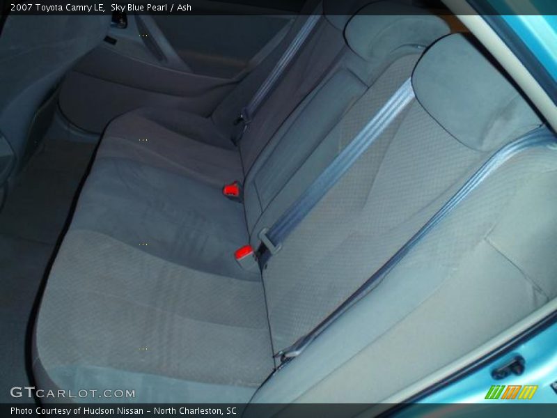 Sky Blue Pearl / Ash 2007 Toyota Camry LE