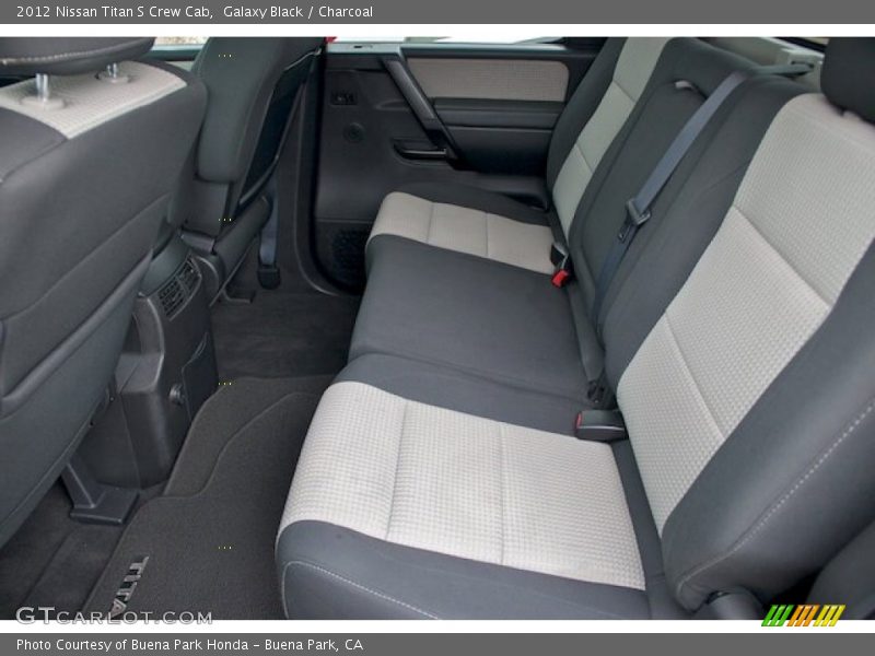 Galaxy Black / Charcoal 2012 Nissan Titan S Crew Cab