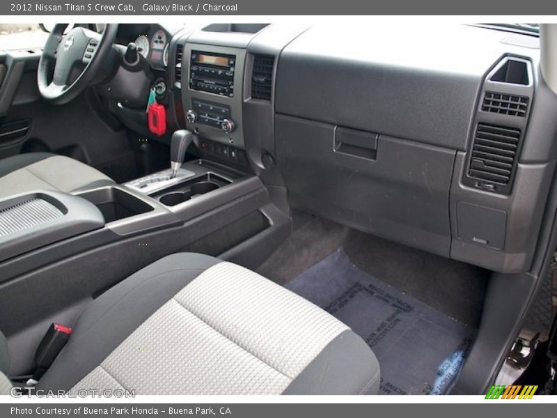 Galaxy Black / Charcoal 2012 Nissan Titan S Crew Cab